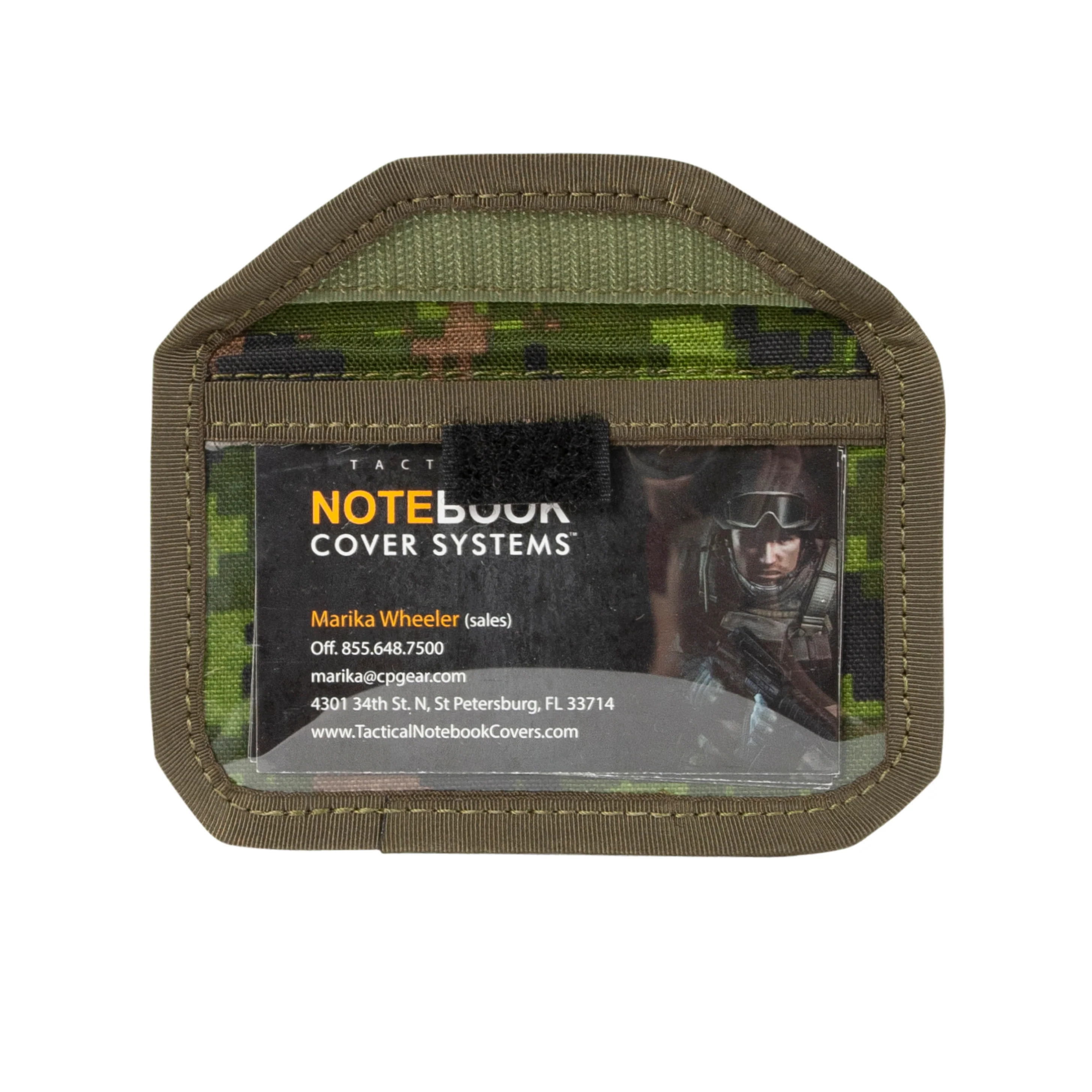 Detachable Business Card Pouch, See-Thru front - Image 11