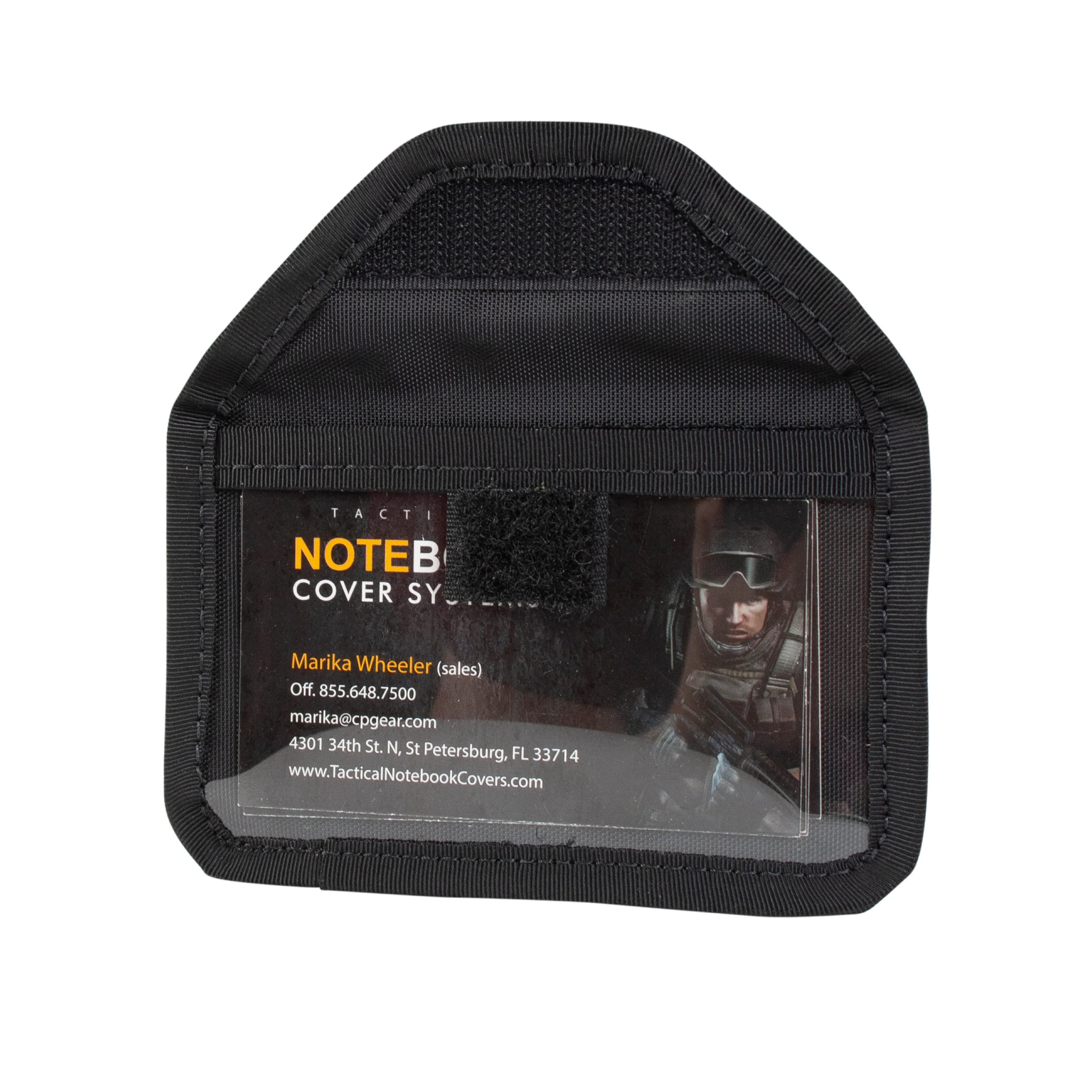 Detachable Business Card Pouch, See-Thru front - Image 8