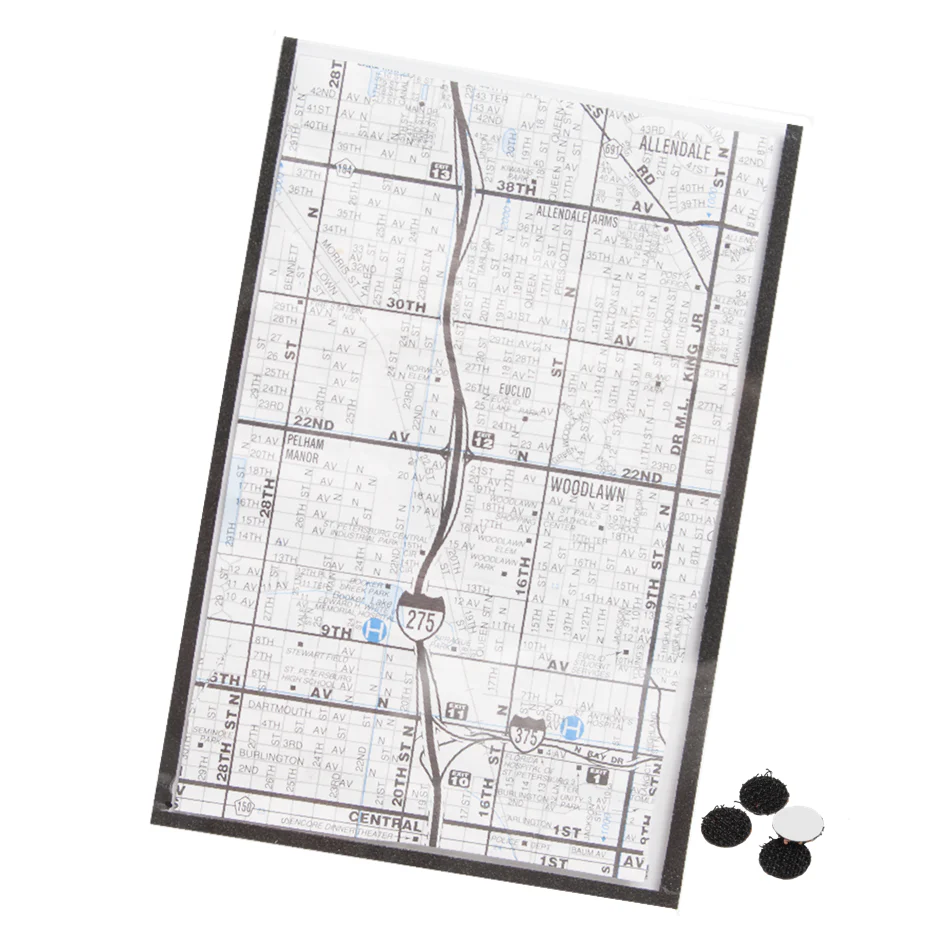 Detachable Lexan Mission Checklist Envelopes (3" x 5")