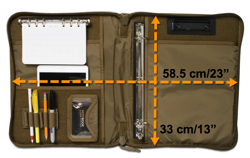 Tactical 3-Ring Cover System (Fits 0.5in-1in Binders) - Image 5