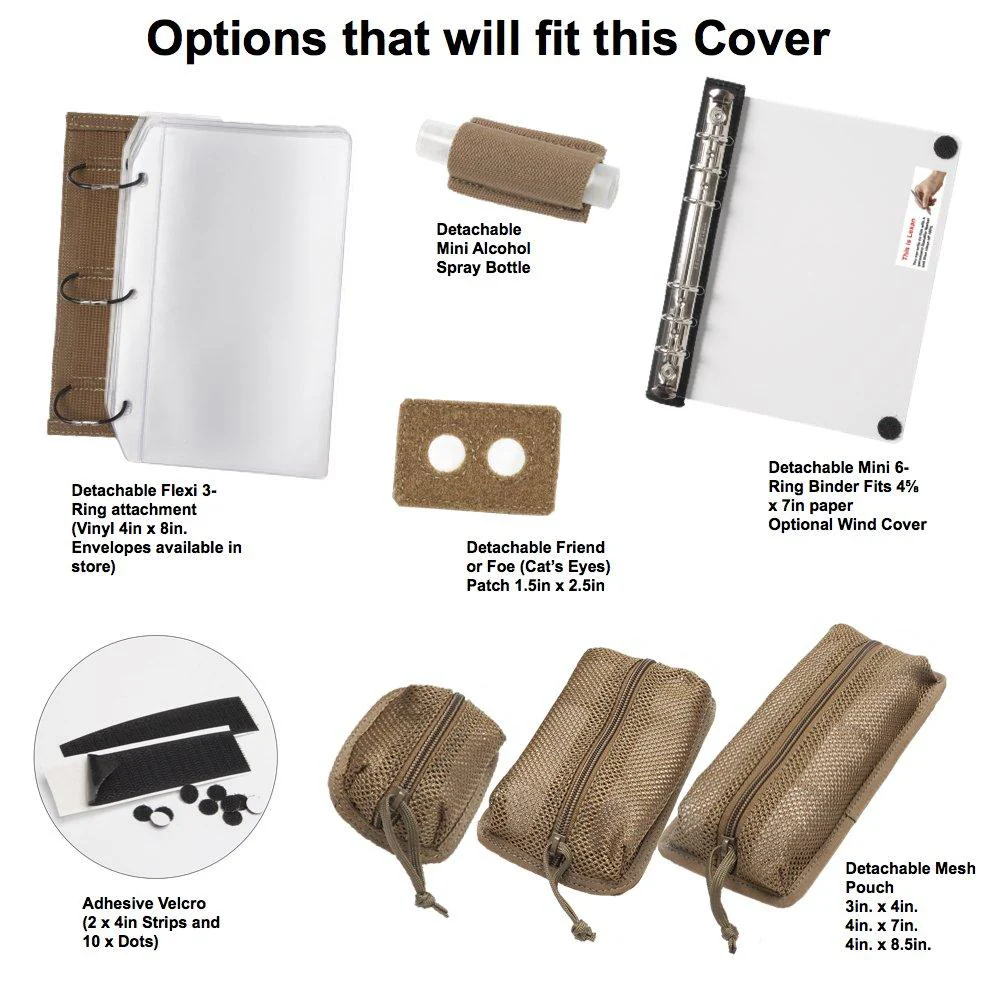Tactical 3-Ring Binder Cover System (Fits 1½" to 2" Binders) - Image 13